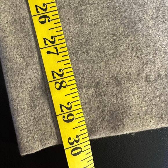 J. Crew Light Tan Side Button Wool Cashmere Blend Wide Leg Pants Size 4 - Picture 8 of 9